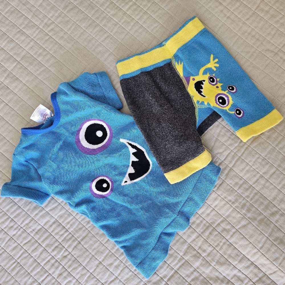 Blade & Rose shorts and tee set, monster. Size 1-2 years